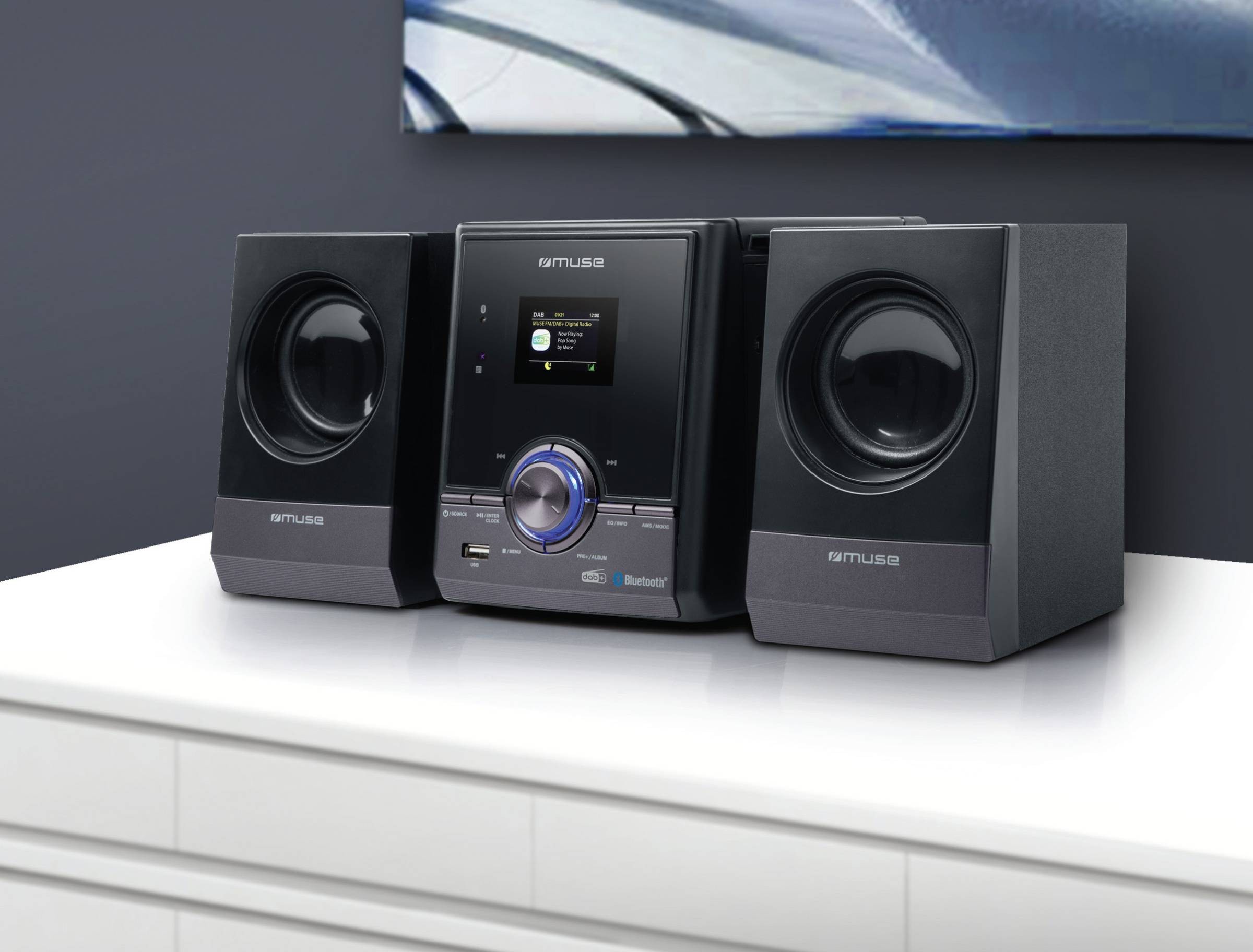 Micro chaine HIFI - MUSE M38BT - Photo, audio & vidéo