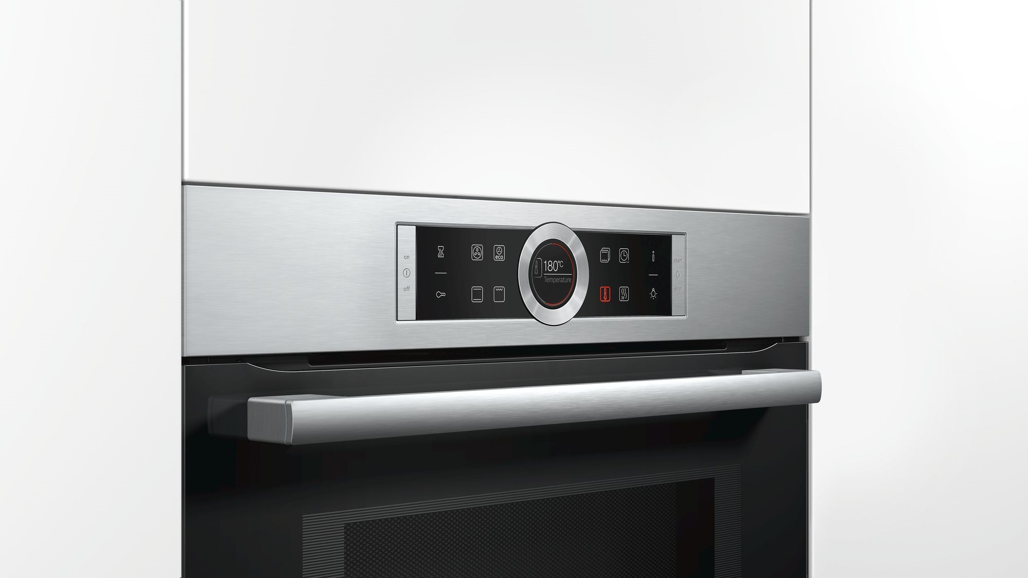 Four combiné micro-ondes BOSCH Série 8 HotAir 4D CookAssist 45L Inox - CMG633BS1 Four combiné micro-ondes BOSCH Série 8 HotAir 4D CookAssist 45L Inox - CMG633BS1