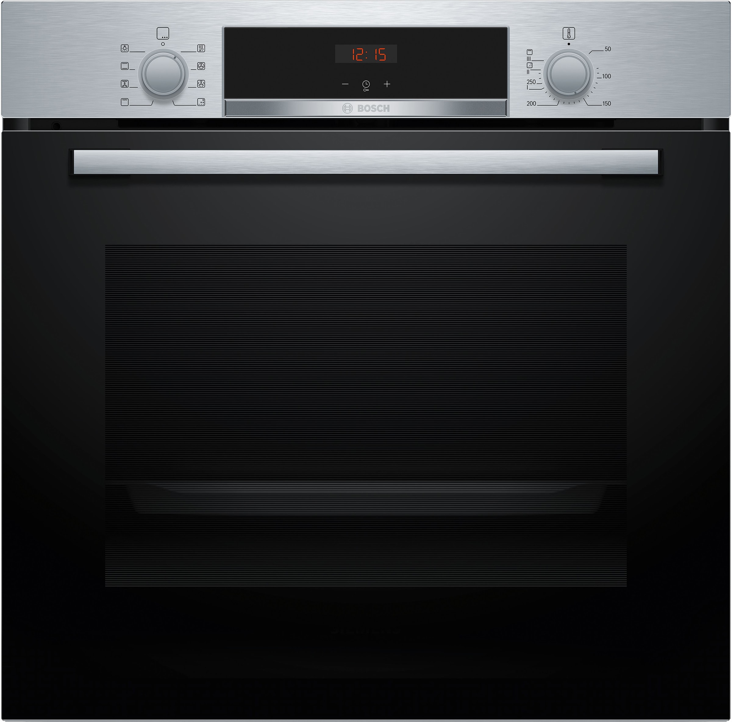 Four encastrable EcoClean BOSCH Chaleur tournante 71 L Noir HBA553BR3F