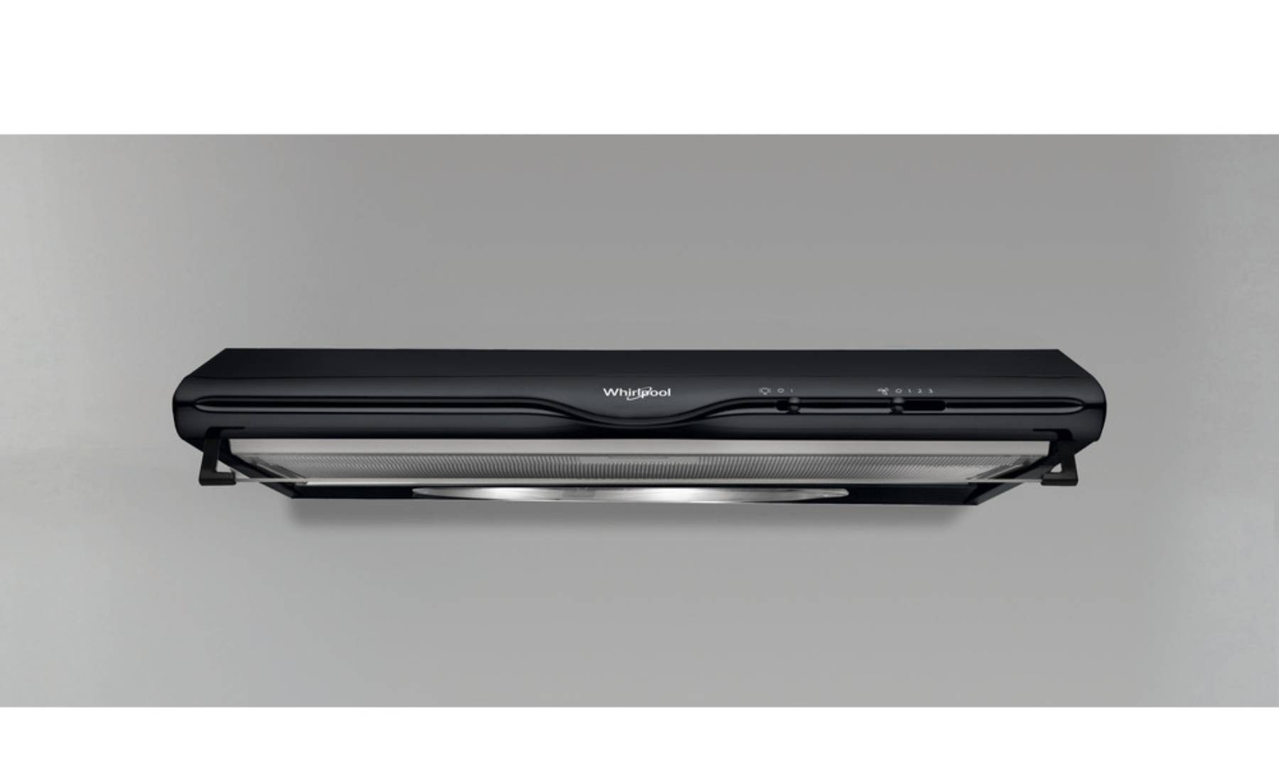 Hotte casquette WHIRLPOOL , 3 vitesses, 71db, 60cm, Noir - WCN65FLK Hotte casquette WHIRLPOOL , 3 vitesses, 71db, 60cm, Noir - WCN65FLK