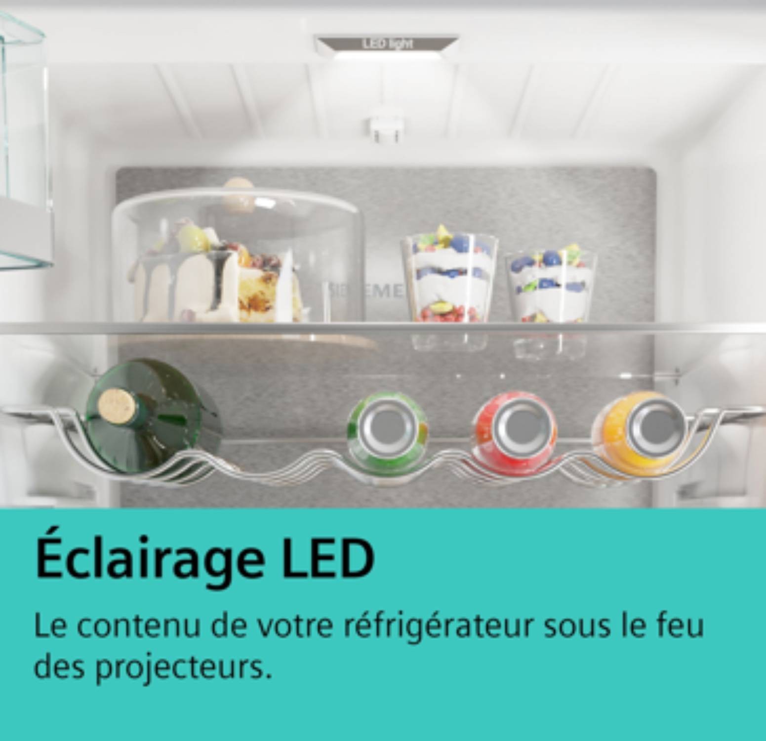 SIEMENS Réfrigérateur congélateur bas IQ500 LowFrost 413L Inox - KG49EAICA