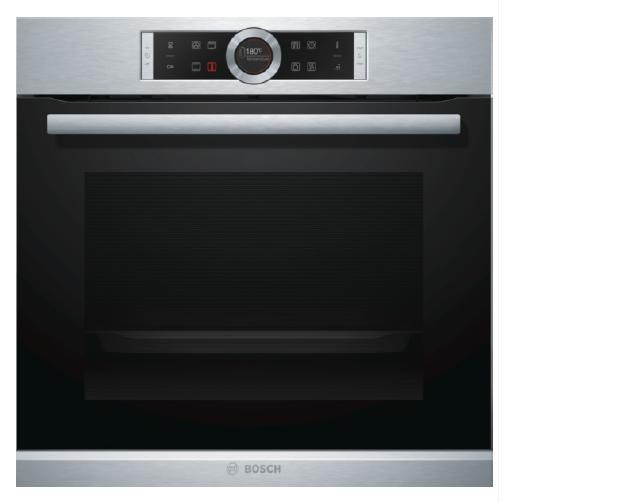 BOSCH Four encastrable EcoClean Série 8 AutoPilot10 Hotair 4D 71L Inox HBG655NS1 BOSCH Four encastrable EcoClean Série 8 AutoPilot10 Hotair 4D 71L Inox HBG655NS1