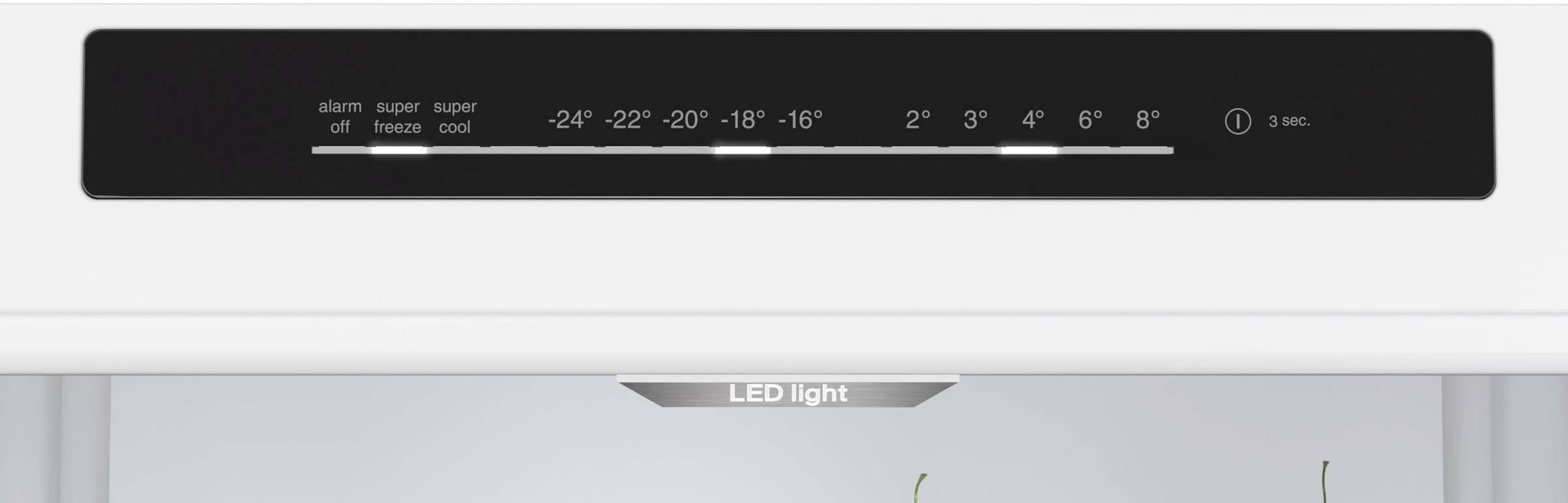 Réfrigérateur congélateur bas BOSCH 363L No Frost Blanc - KGN392WCF