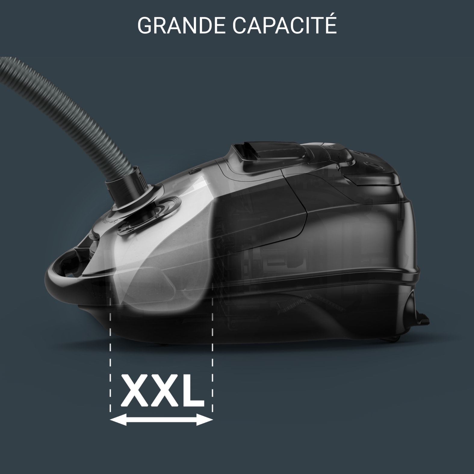 Aspirateur traîneau ROWENTA à Sac Silence Force Effitech - YY5453FE Aspirateur traîneau ROWENTA à Sac Silence Force Effitech - YY5453FE