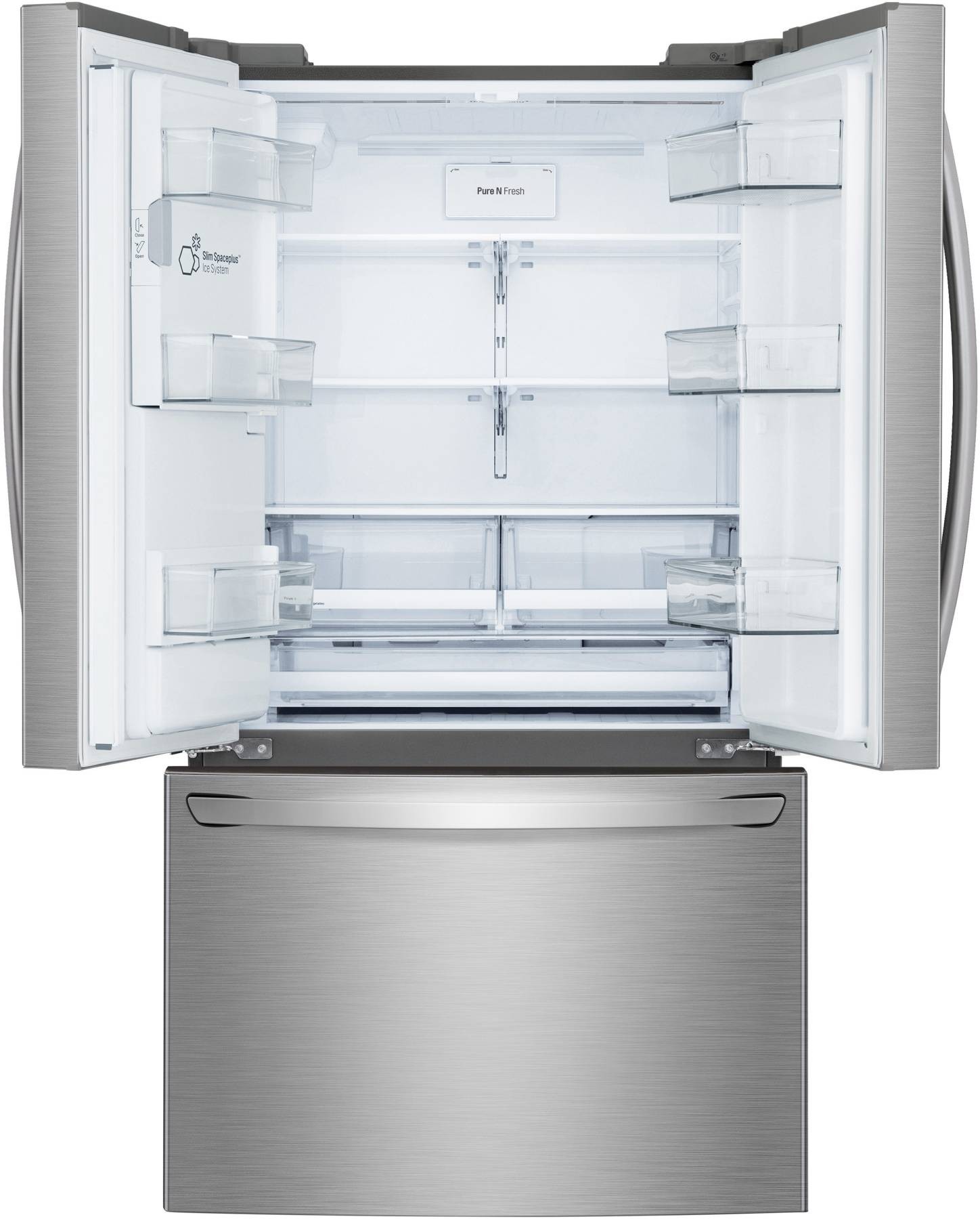 LG Réfrigérateur 3 portes Total No Frost 616L Inox
