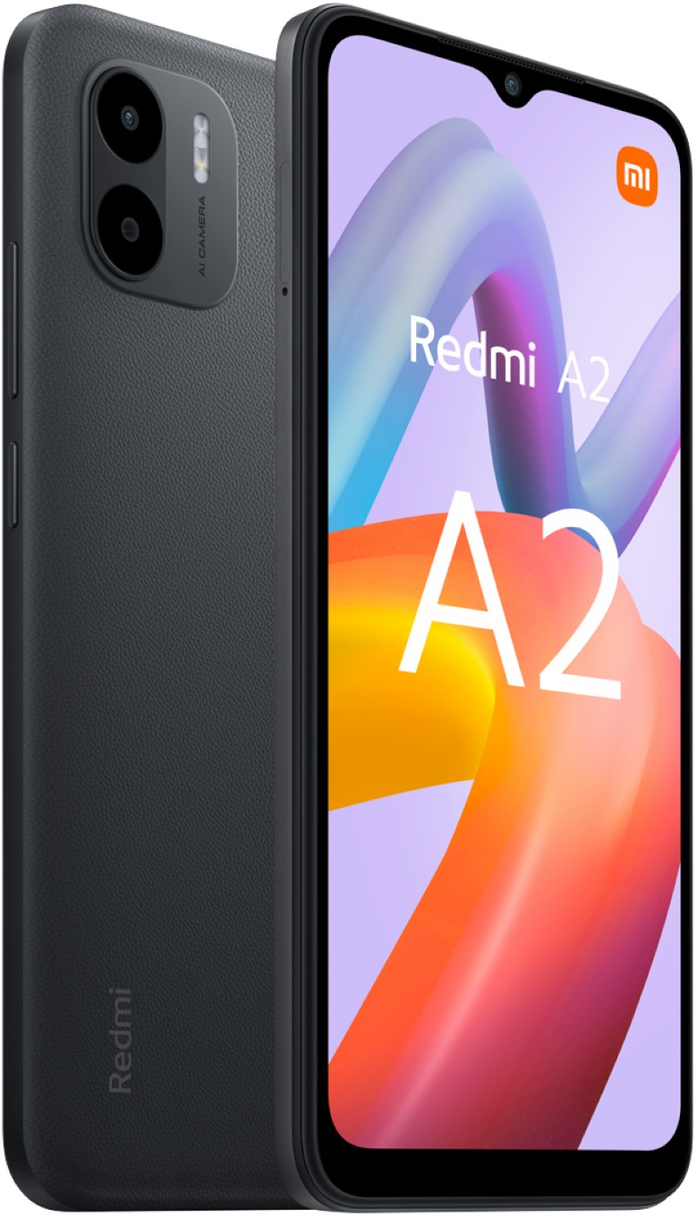 XIAOMI Smartphone Redmi A2 4G 32Go Noir - REDMIA2-32GB-NOIR