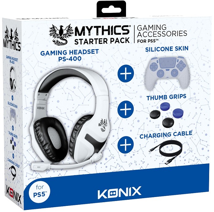 KONIX Packs accessoires PS5 / PS4  - STARTERPACK