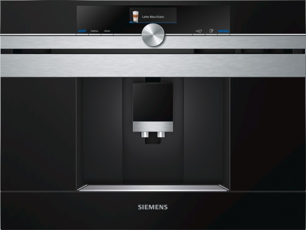 Expresso encastrable SIEMENS automatique iQ700 Home Connect Inox - CT636LES6
