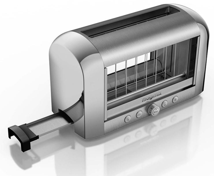 Grille pain MAGIMIX , 1 fente, 1450W, Inox - 11538