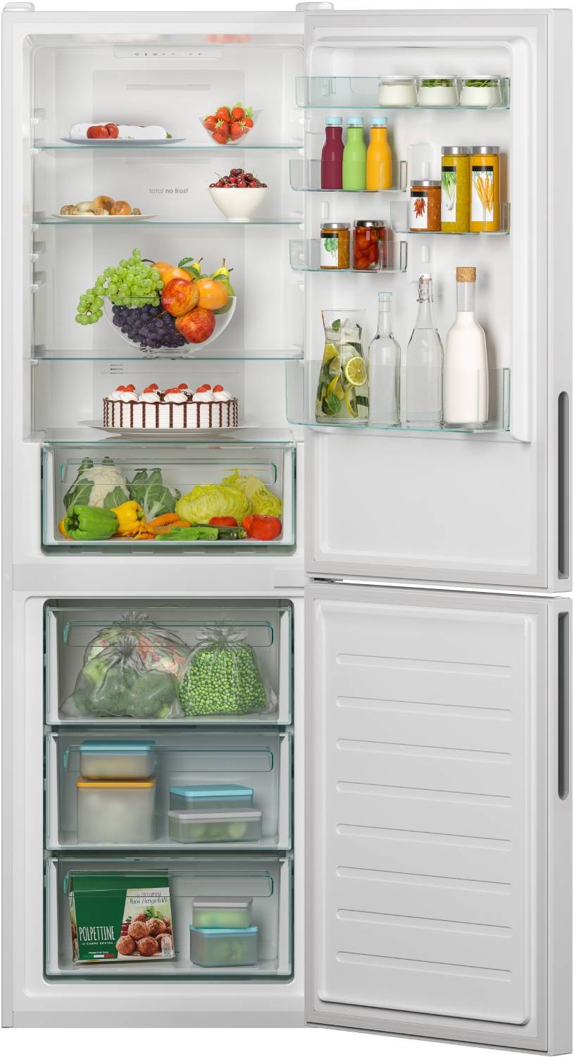 CANDY Réfrigérateur congélateur bas CCE3T618EW CANDY Réfrigérateur congélateur bas CCE3T618EW