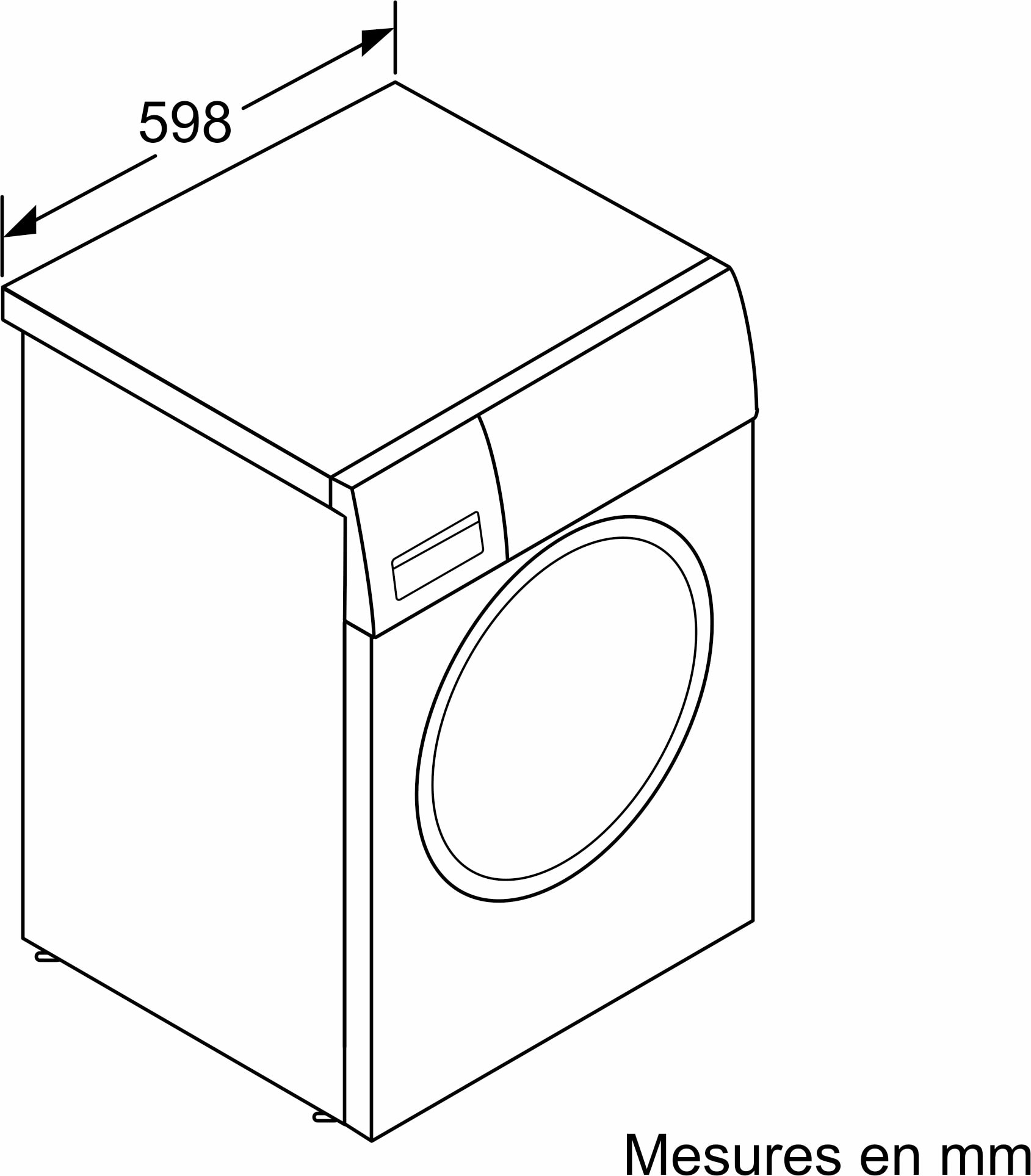 Lave linge Frontal BOSCH  - WGE02205FR