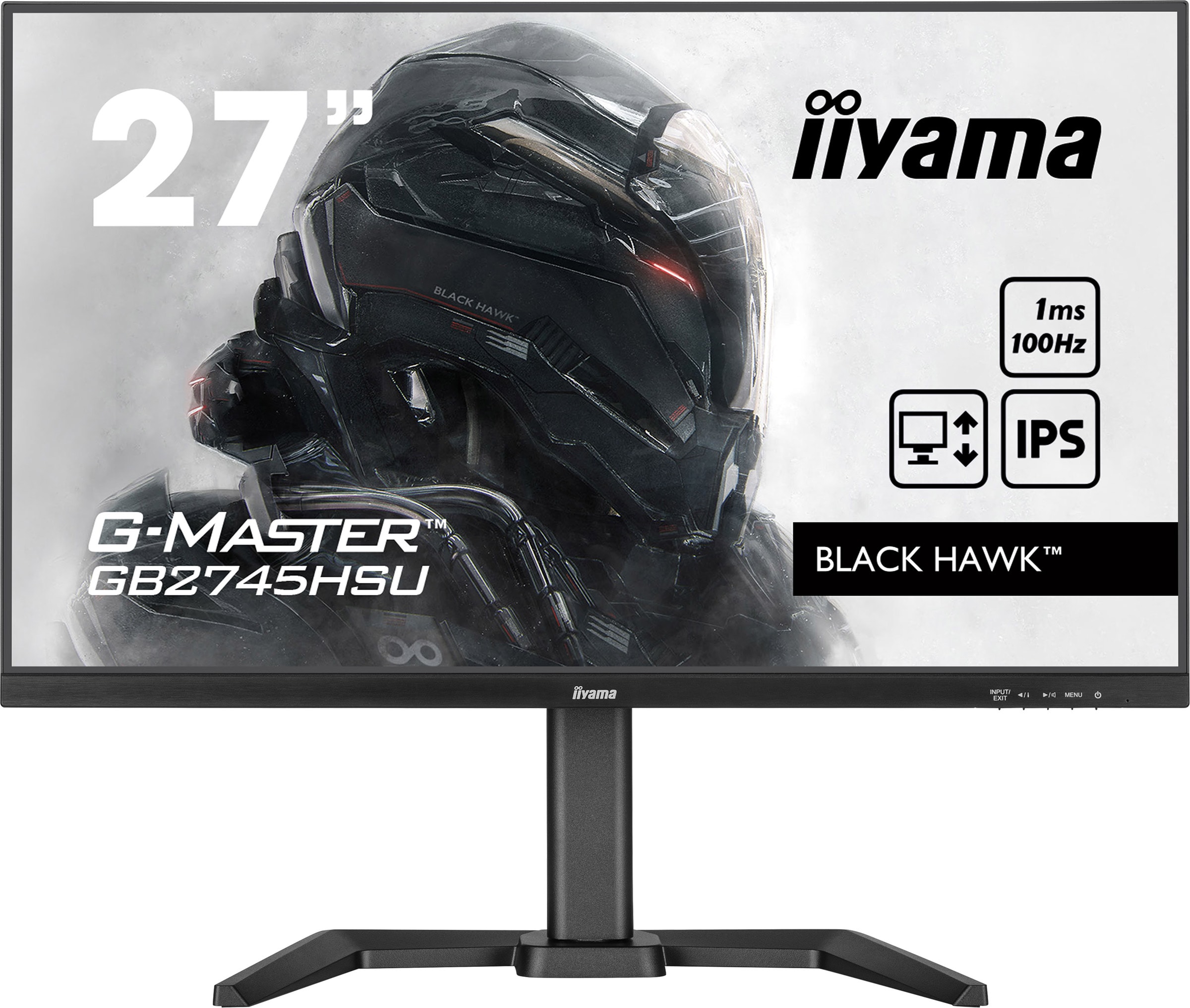 Ecran 27 pouces Full HD IIYAMA  IIGB2745HSUB2