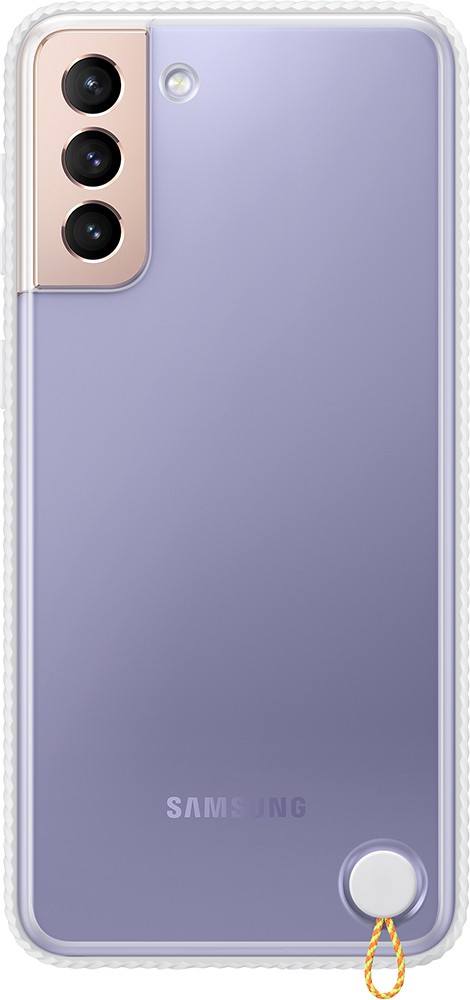 Coque smartphone SAMSUNG S21+ renforcée Clear Protective Cover Blanche - EF-GG996CW