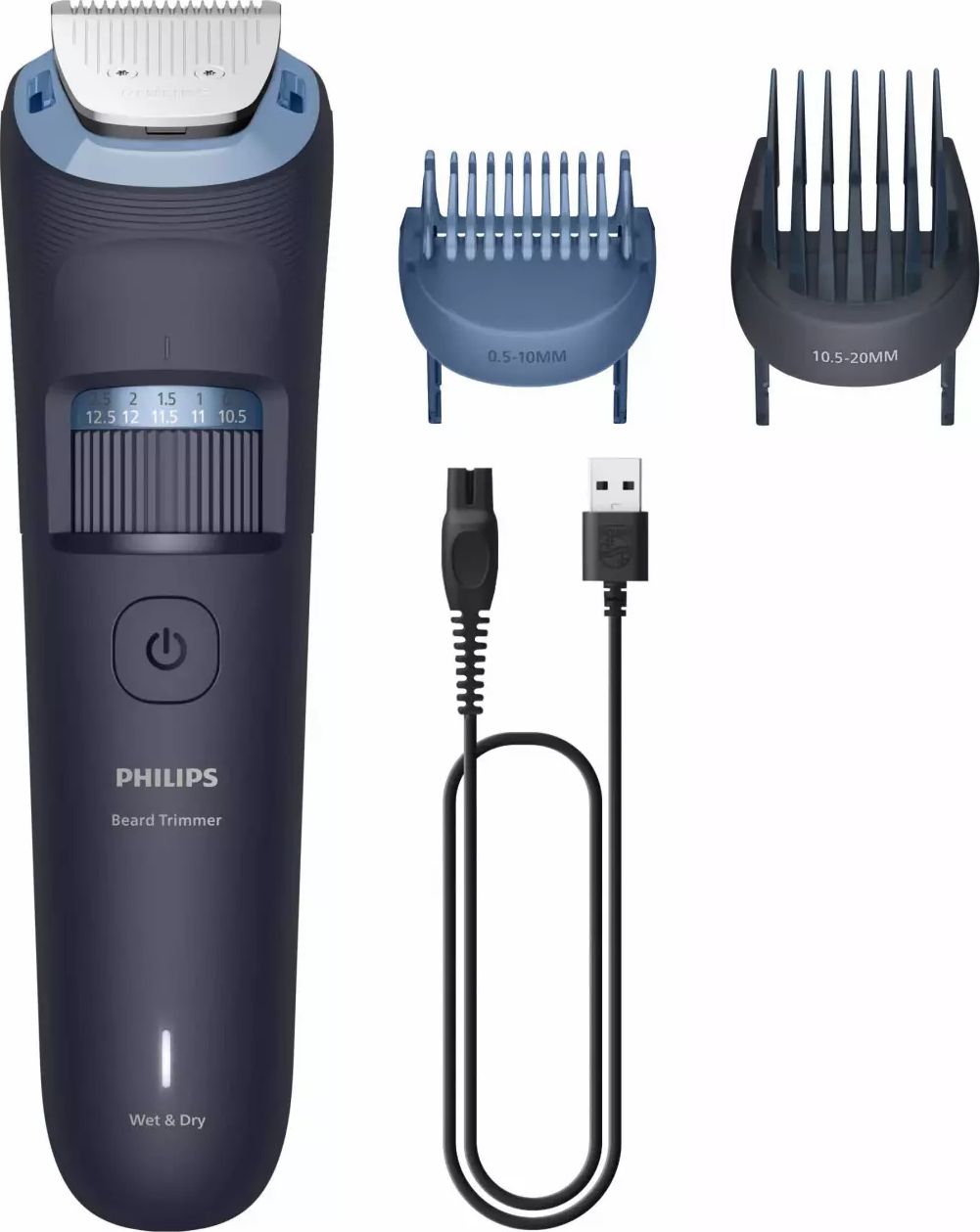 Tondeuse à barbe PHILIPS 80min Sabot dynamique - BT3665/15