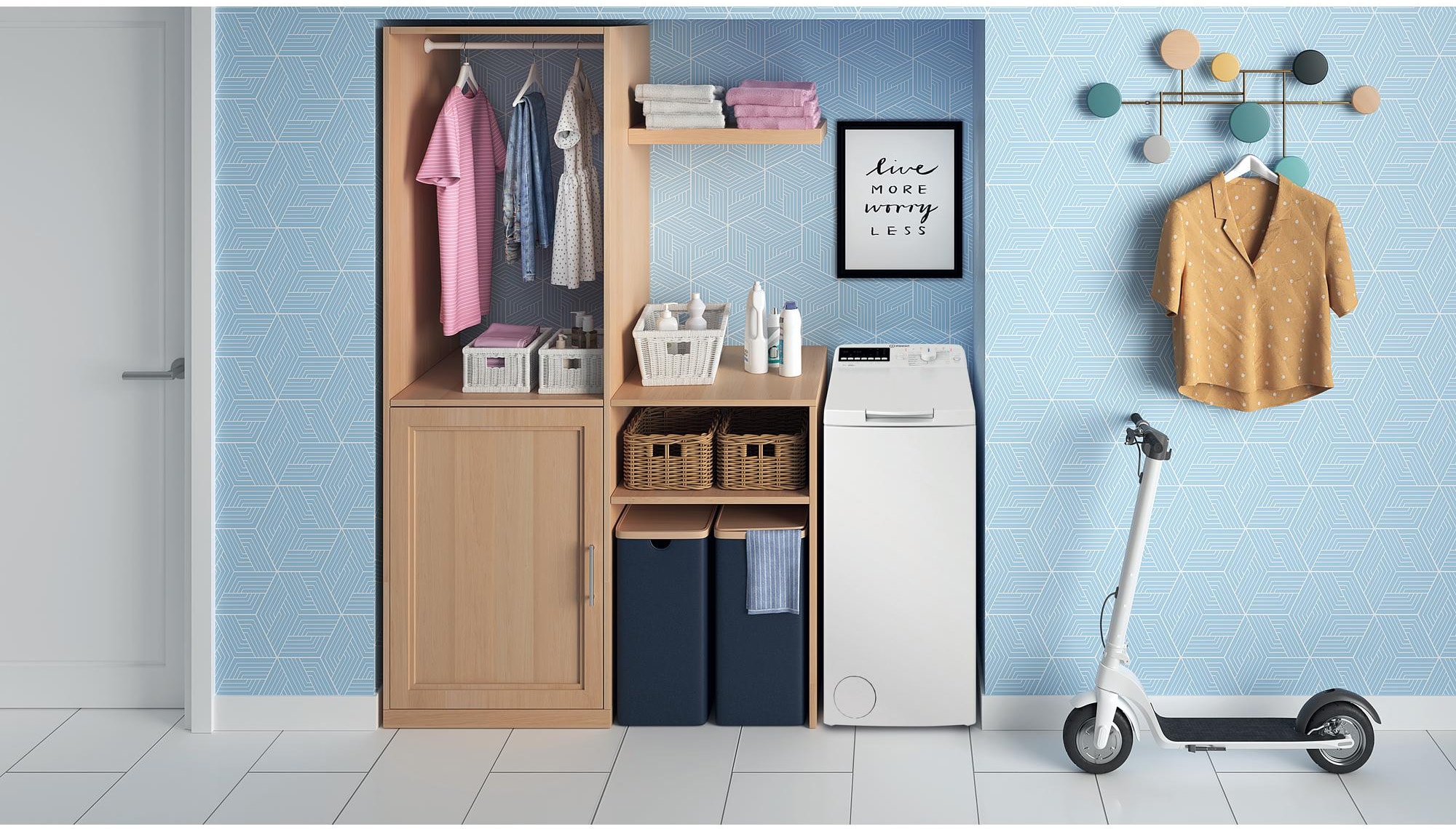 Lave linge Top INDESIT - BTW7251CFR Lave linge Top INDESIT - BTW7251CFR