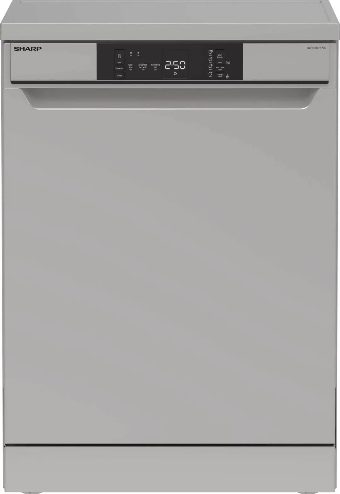 Lave vaisselle 60 cm SHARP EcoWash 13 couverts 47dB Gris QWNA1BF47ES1