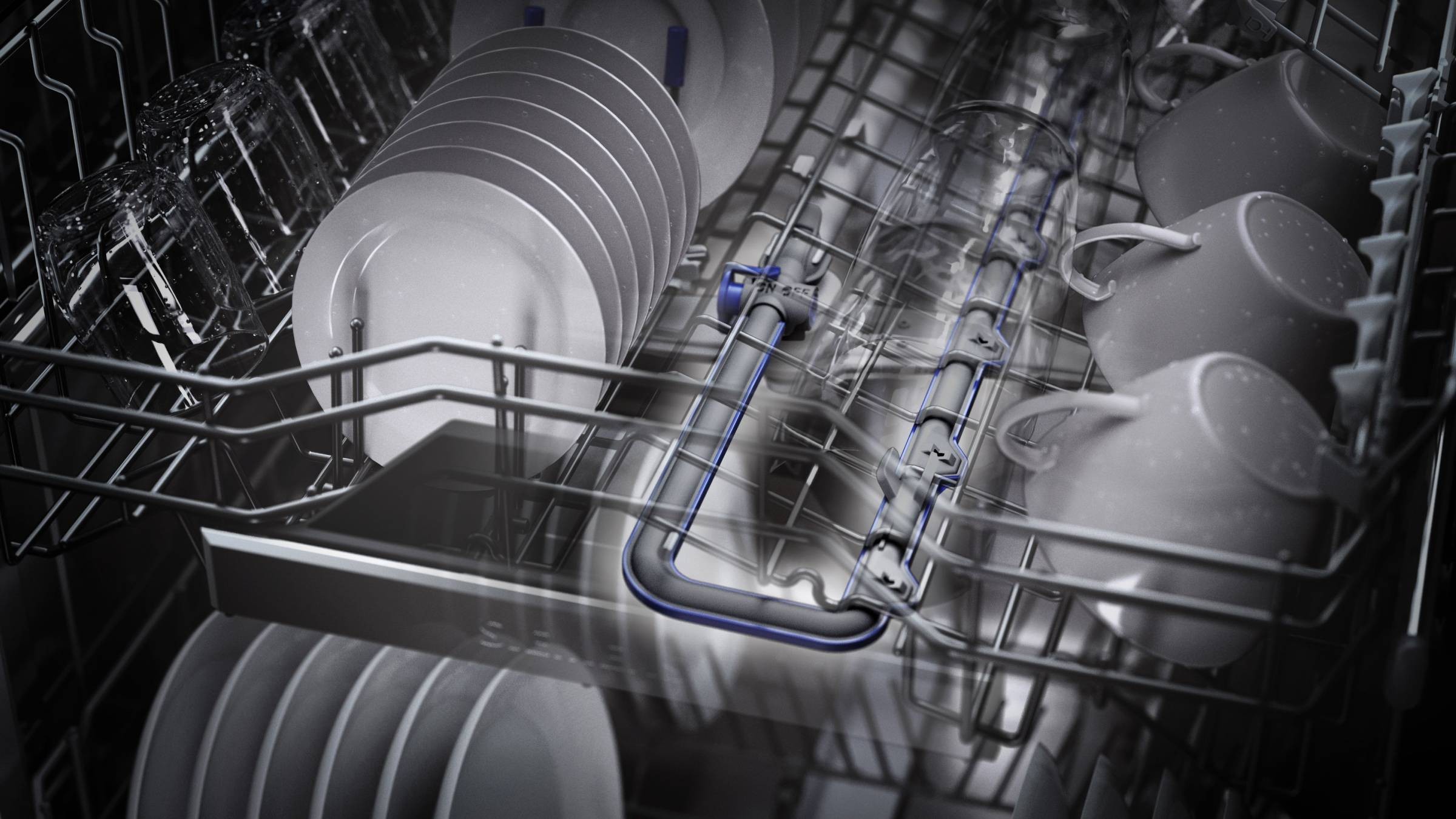 SIEMENS Lave vaisselle tout integrable 60 cm  - SX85EX11CE