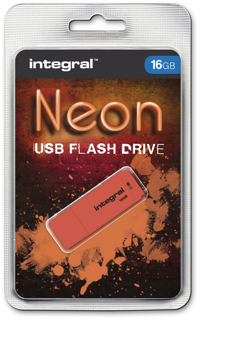 INTEGRAL Clé USB  - INFD16GBNEONOR