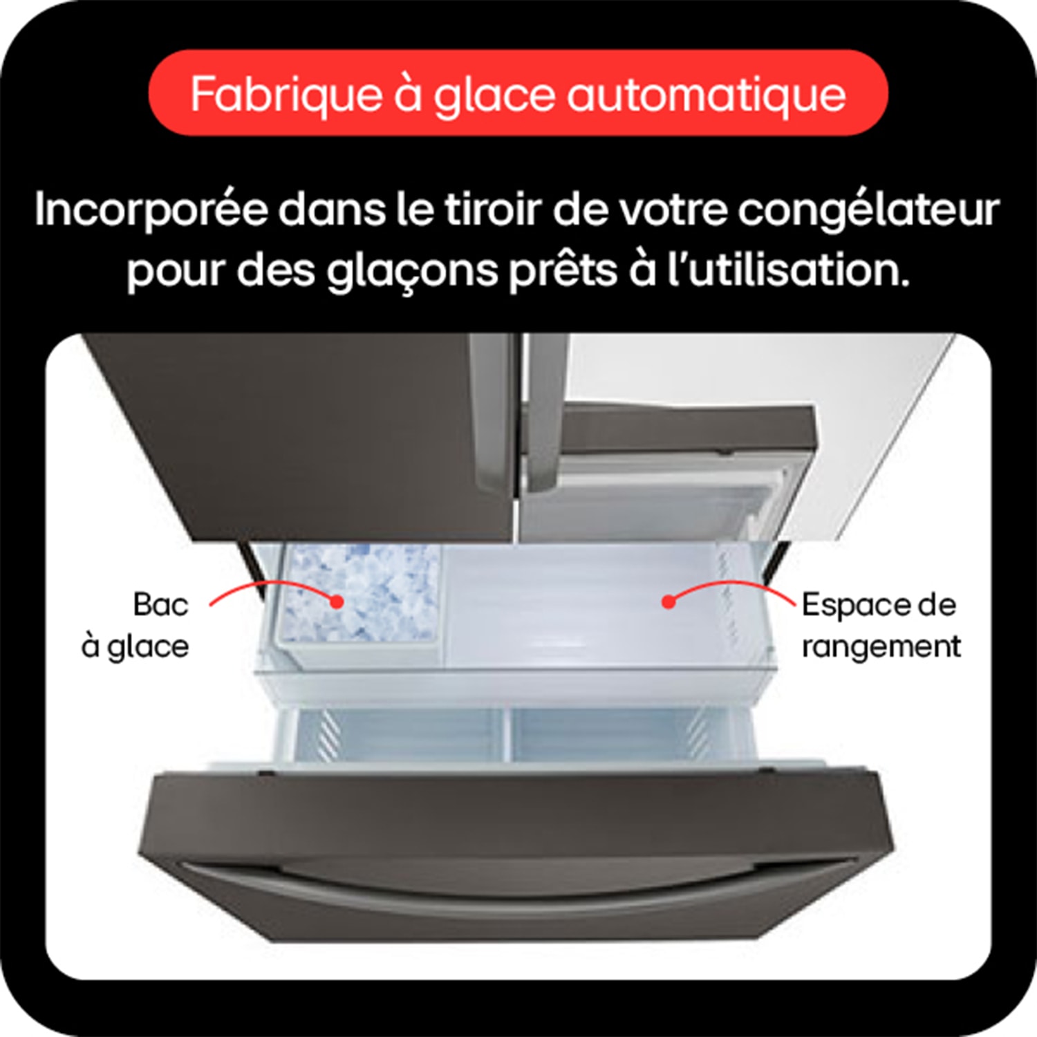 Réfrigérateur 3 portes LG , Froid No Frost, 750L, Inox - GMW765STGJ Réfrigérateur 3 portes LG , Froid No Frost, 750L, Inox - GMW765STGJ