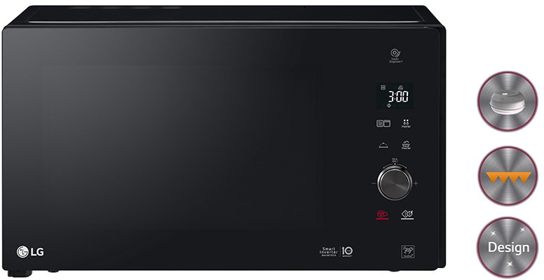 Micro ondes Grill LG 1200W 32L Noir MH7265DDS