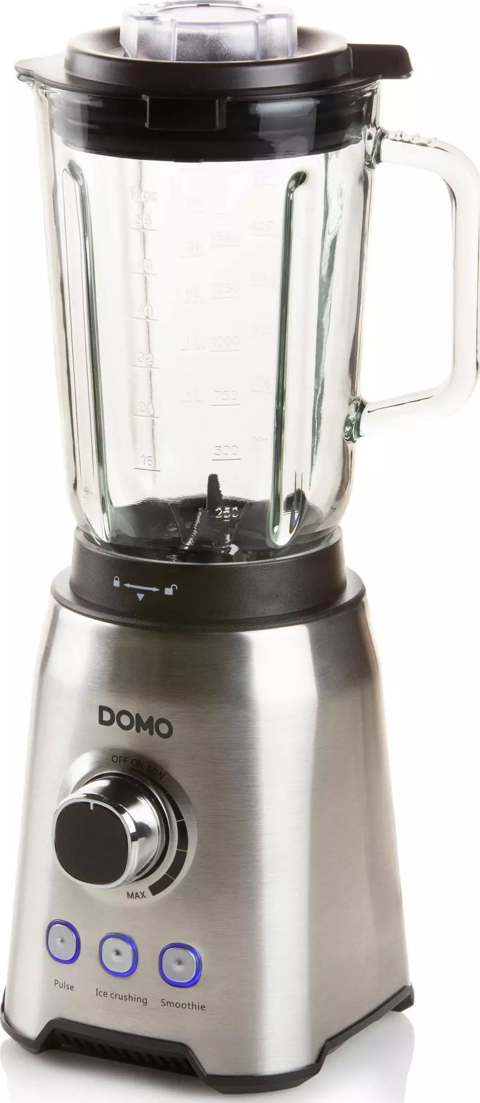 Blender DOMO 1,5L 1000W Verre Gris DO710BL