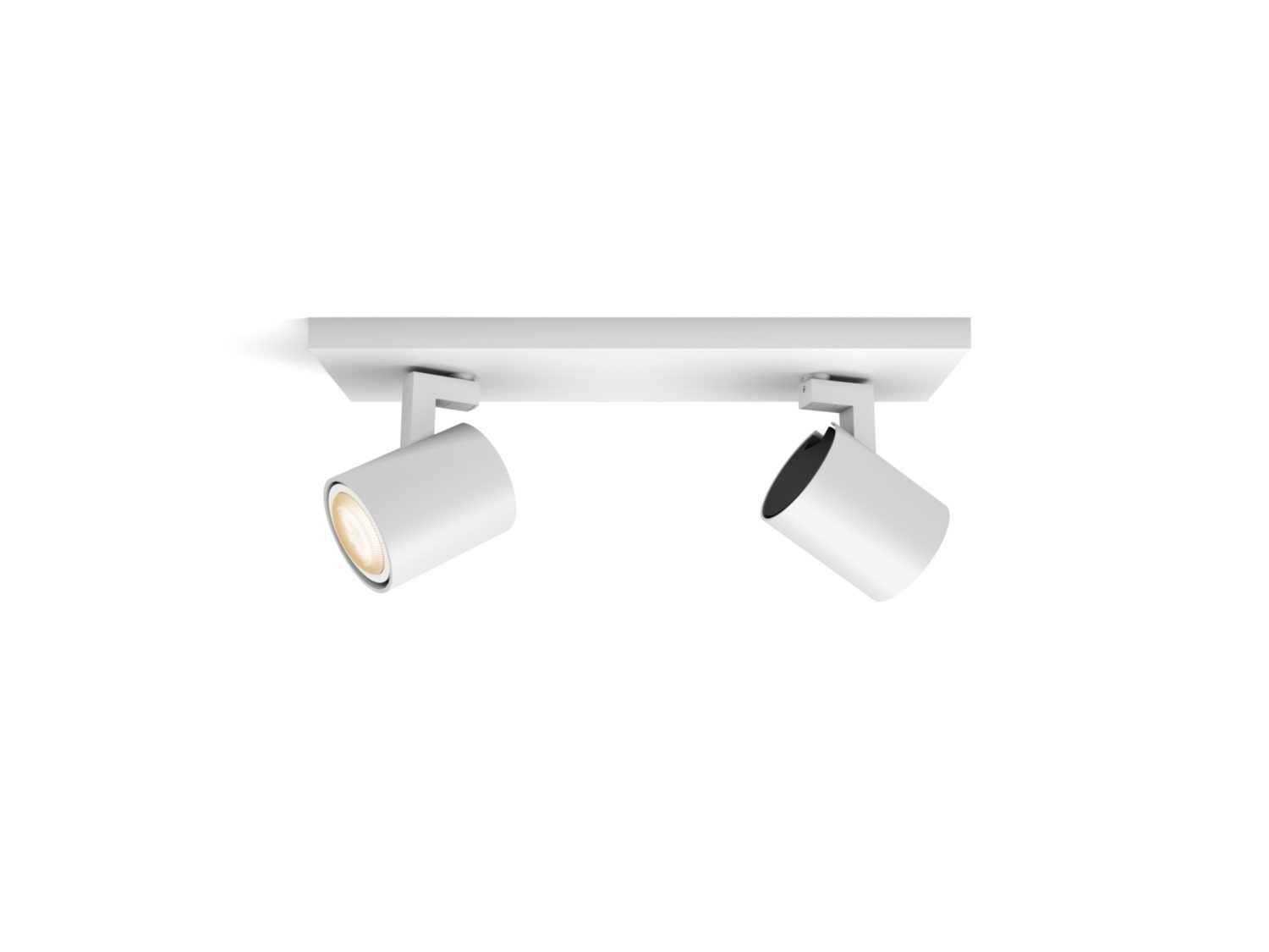 PHILIPS HUE Lumière connectée Philips HWA RUNNER Spot barre tube 2x5.5W Blanc HUE-2SPOTRUNNER-BLAN PHILIPS HUE Lumière connectée Philips HWA RUNNER Spot barre tube 2x5.5W Blanc HUE-2SPOTRUNNER-BLAN