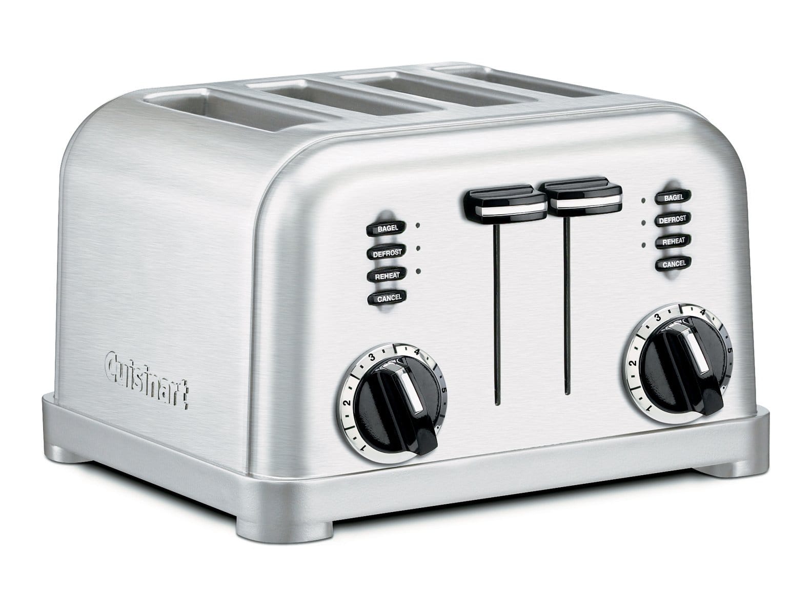 CUISINART Grille pain Toaster 4 tranches 1800W Inox - CPT180E