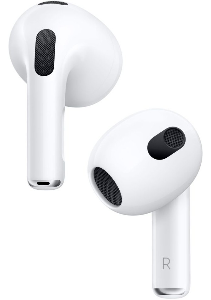 Ecouteurs APPLE AirPods (3ᵉ génération) avec Boîtier de charge MagSafe - AIRPODS-MME73ZM Ecouteurs APPLE AirPods (3ᵉ génération) avec Boîtier de charge MagSafe - AIRPODS-MME73ZM