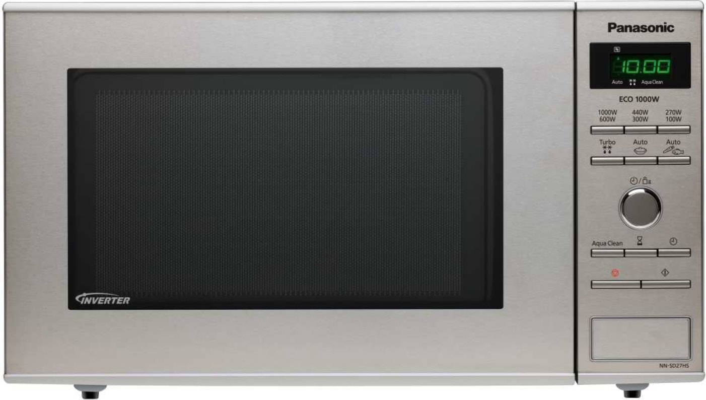 PANASONIC Micro ondes Décongelation Turbo 1000W 23L Inox NNSD27HSUPG PANASONIC Micro ondes Décongelation Turbo 1000W 23L Inox NNSD27HSUPG
