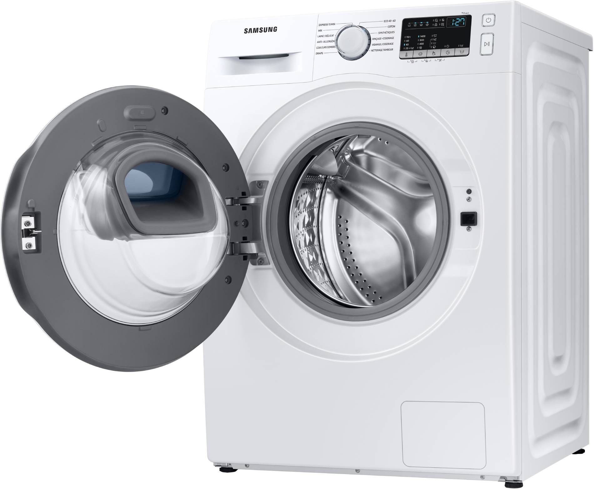 Lave linge Frontal SAMSUNG , 9kg, Blanc - WW90T4540TE