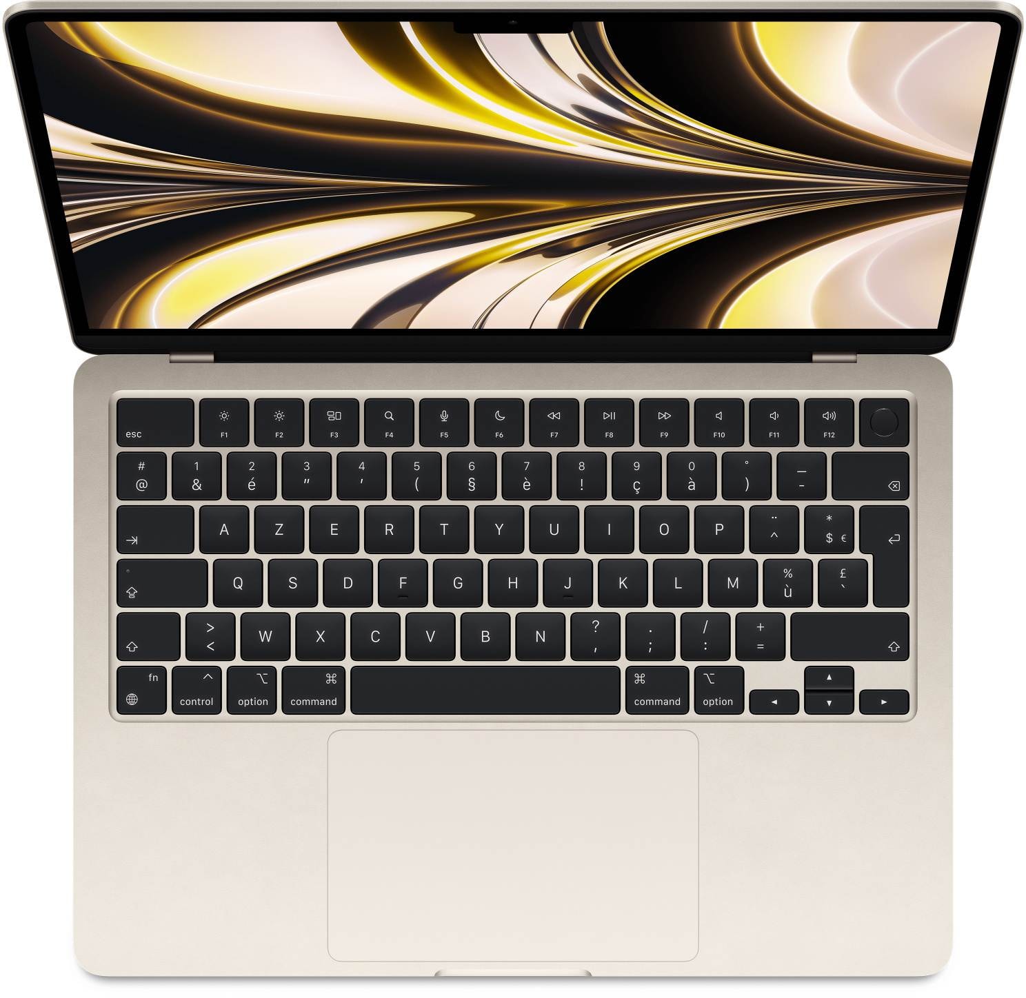 Ordinateur portable APPLE 13" M2 256 Go SSD Or - MBA-MLY23FN/A Ordinateur portable APPLE 13" M2 256 Go SSD Or - MBA-MLY23FN/A