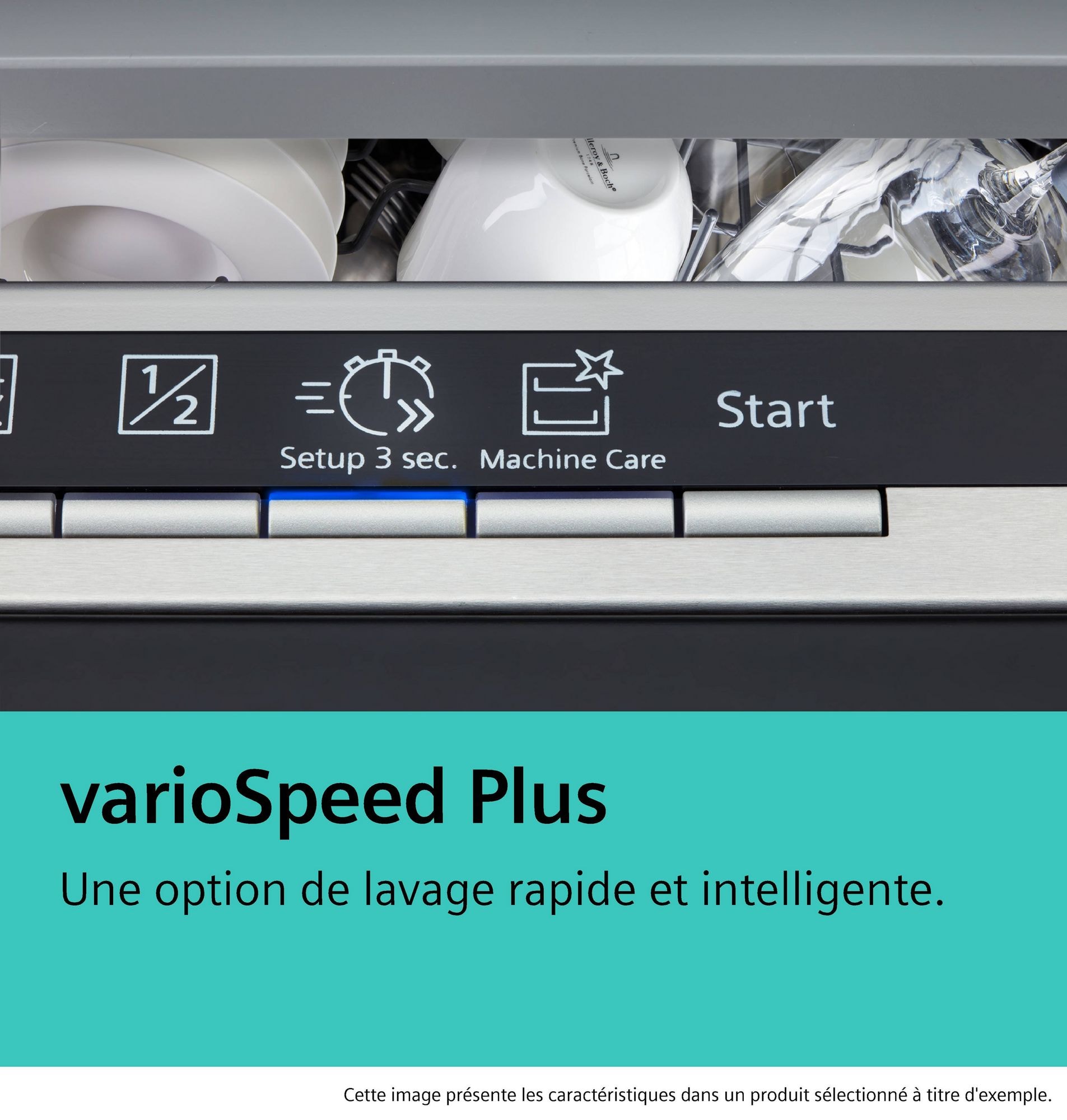 Lave vaisselle encastrable 60 cm SIEMENS iQdrive 42dB 14 couverts Inox - SN55ES12CE