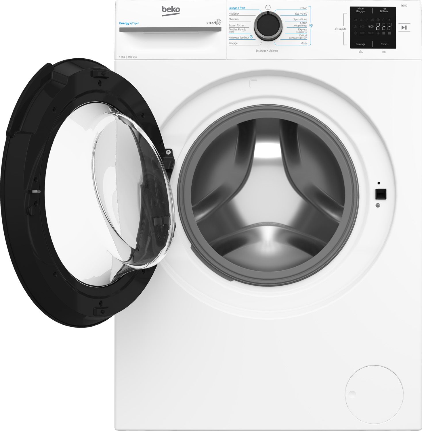 Lave linge Frontal BEKO  - BM3WFT38211B