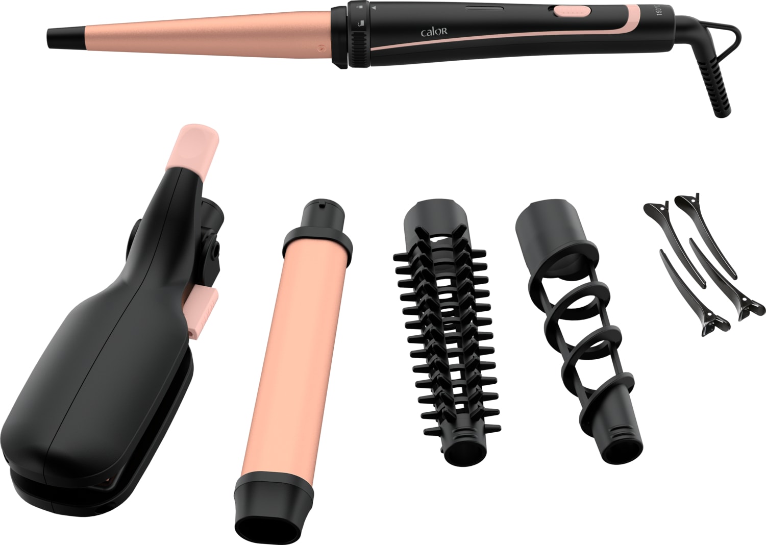 Brosse chauffante SEB Céramique 14 accessoires - CF4230C0