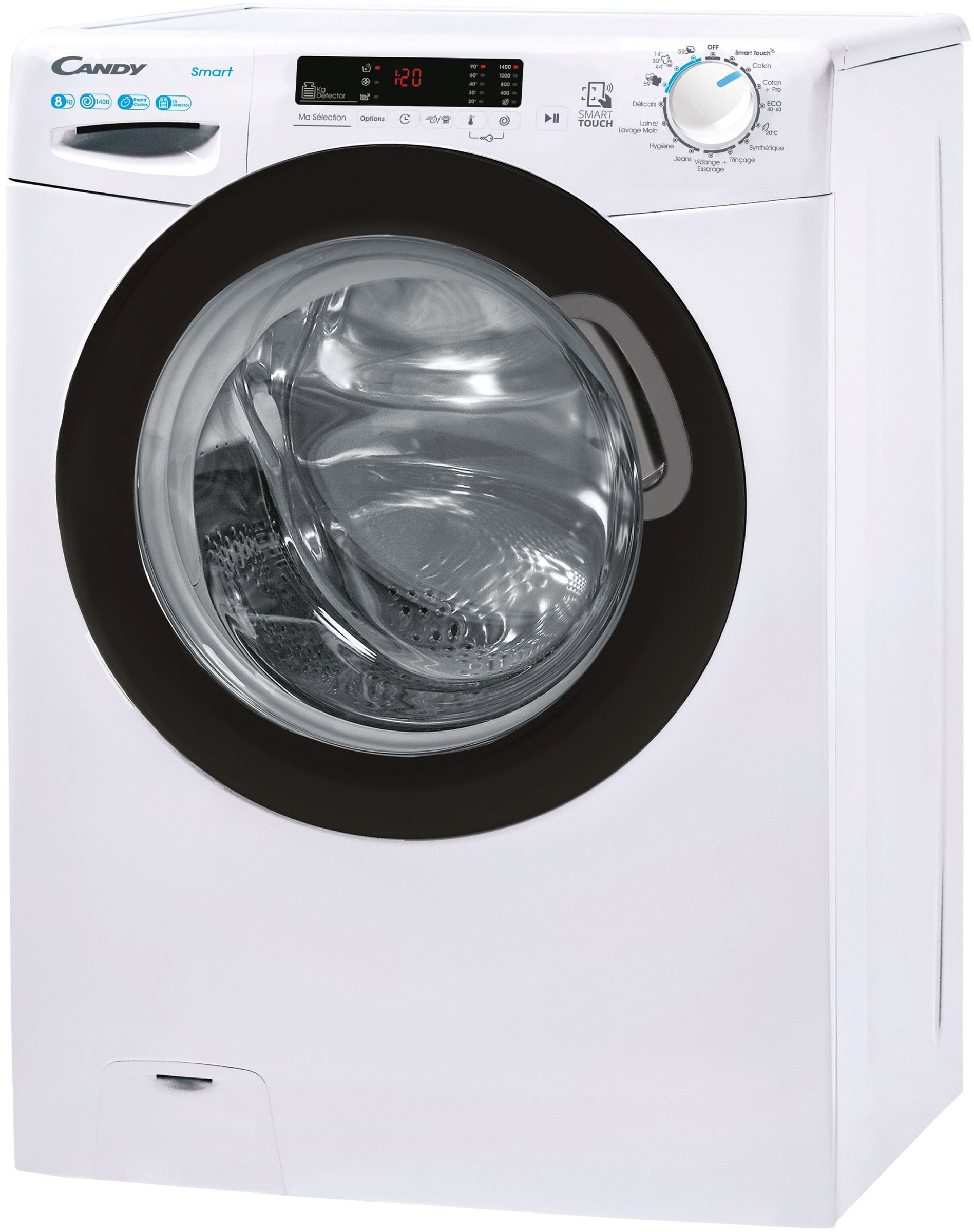 Lave linge Frontal CANDY - CS1482DWB4/1-47 Lave linge Frontal CANDY - CS1482DWB4/1-47