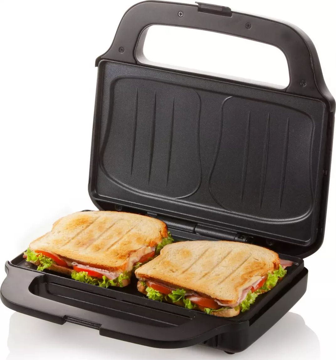 Appareil à croque monsieur DOMO 2 croques XL 900W Noir - DO9195C