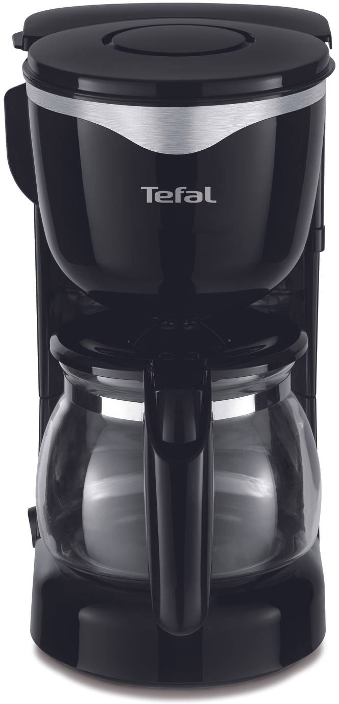 Cafetière TEFAL 0.6L 6 tasses Noir Inox CM340811