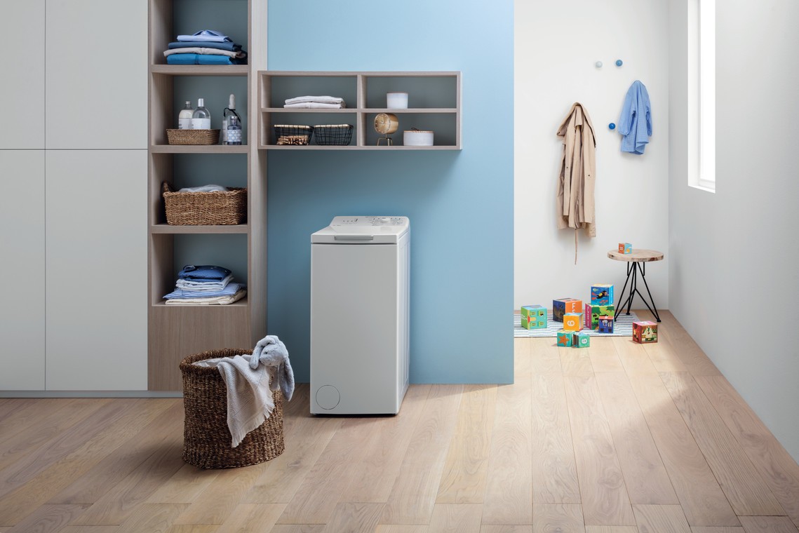 Lave linge Top INDESIT 5kg - BTWL50300FRN