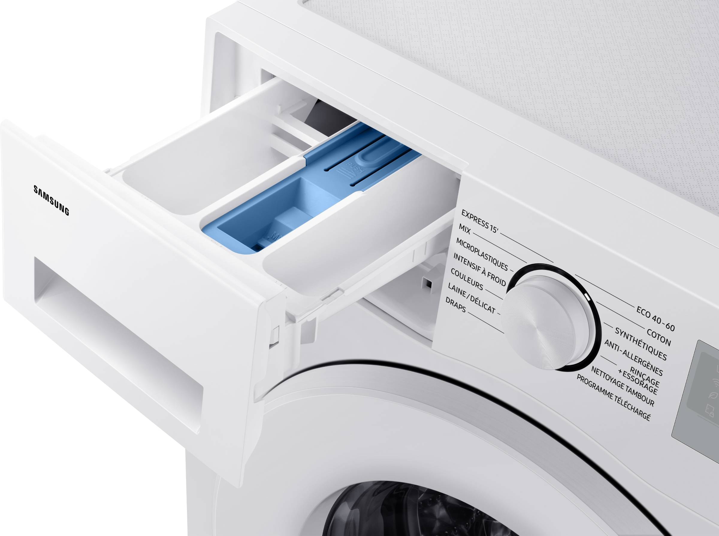 Lave linge Frontal SAMSUNG 9kg 1400trs/min Blanc - WW90CGC04DTH