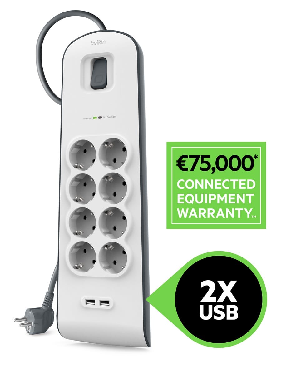 BELKIN Parafoudre BSV804CA2M