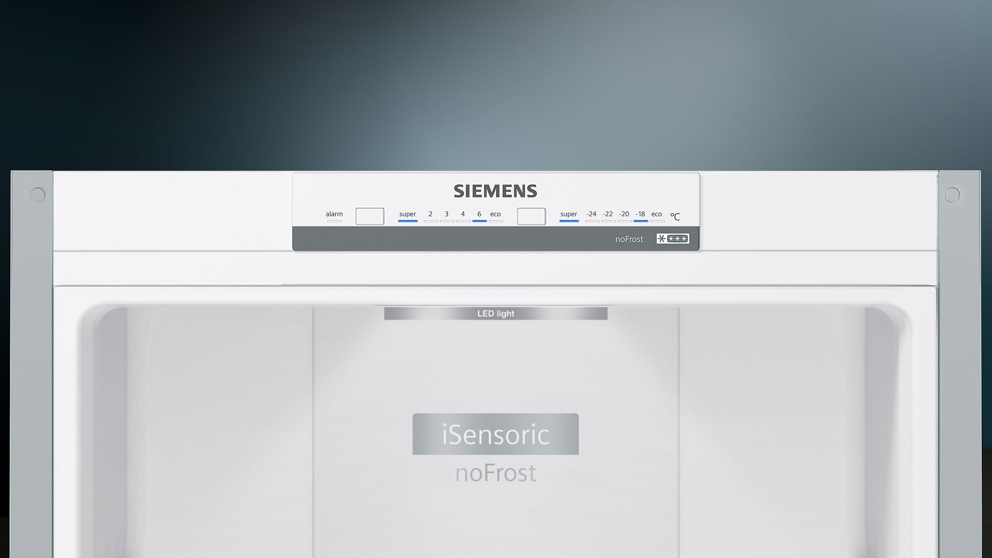 Réfrigérateur congélateur bas SIEMENS 366 litres Inox - KG39NVIEC