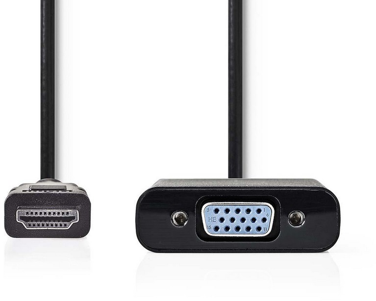 NEDIS Adaptateur HDMI / VGA   CCGB34900BK02