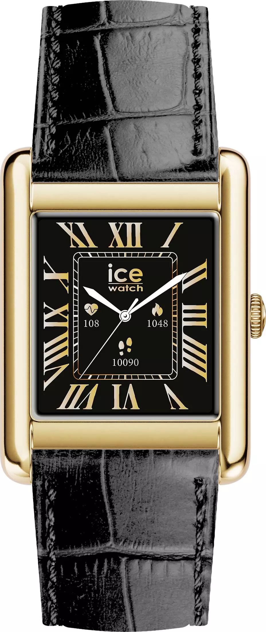 Montre connectée ICE WATCH Ice Smart Tks 2.0 32mm Bluetooth Noir SMARTTK2GOLDCROCO
