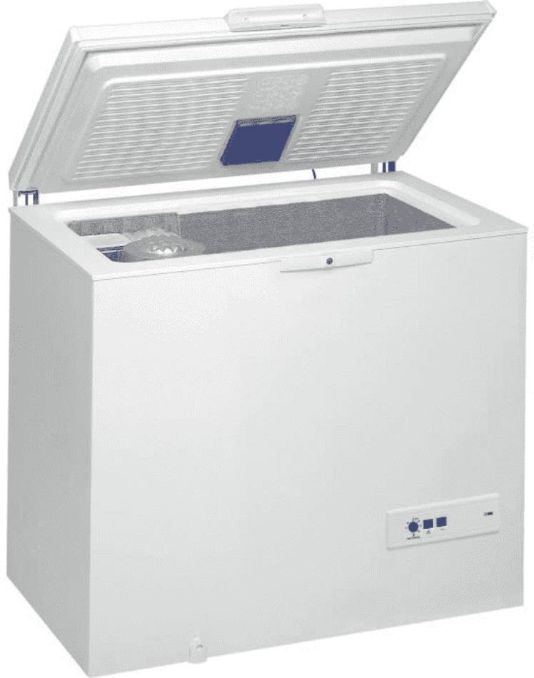 Congélateur coffre WHIRLPOOL Froid statique 251L Blanc - WHM251122