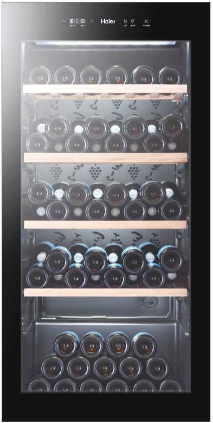Cave à vin de service HAIER 105 bouteilles Noir WS105GA