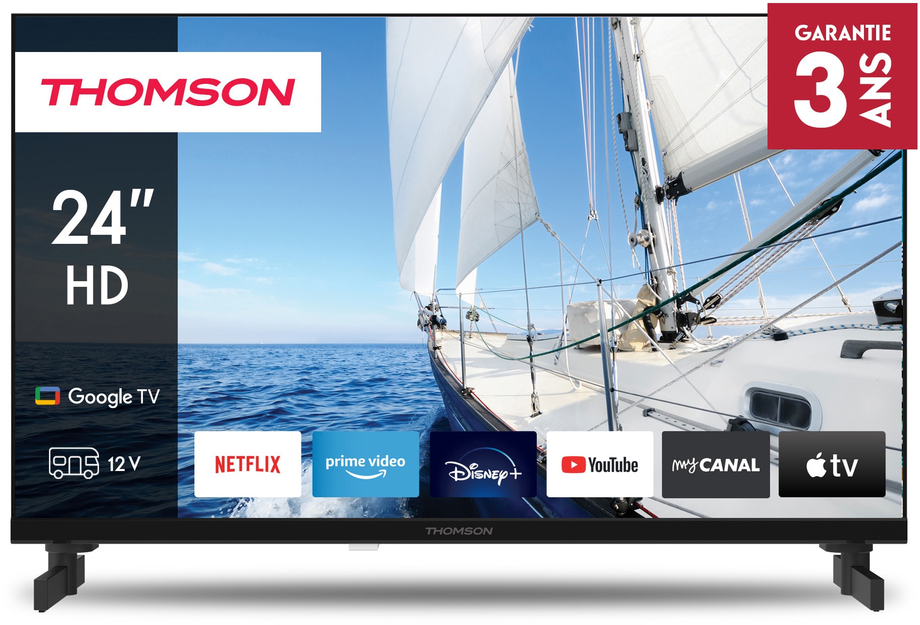 TV LED 60 cm THOMSON Smart TV 24" - 24HG2S14C TV LED 60 cm THOMSON Smart TV 24" - 24HG2S14C