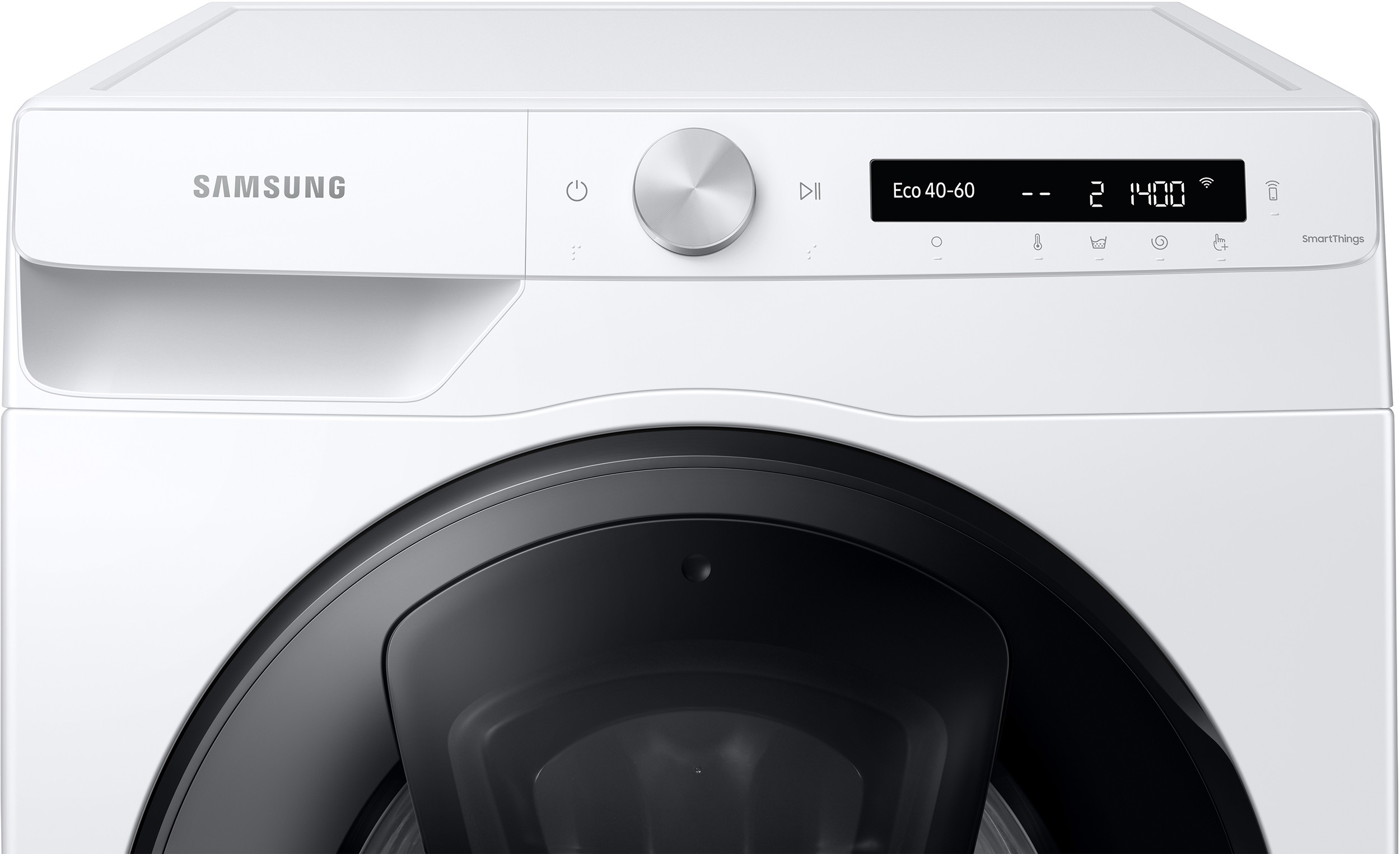 SAMSUNG Lave linge Frontal AddWash ecobubble 9kg Blanc - WW90T554DAWS3