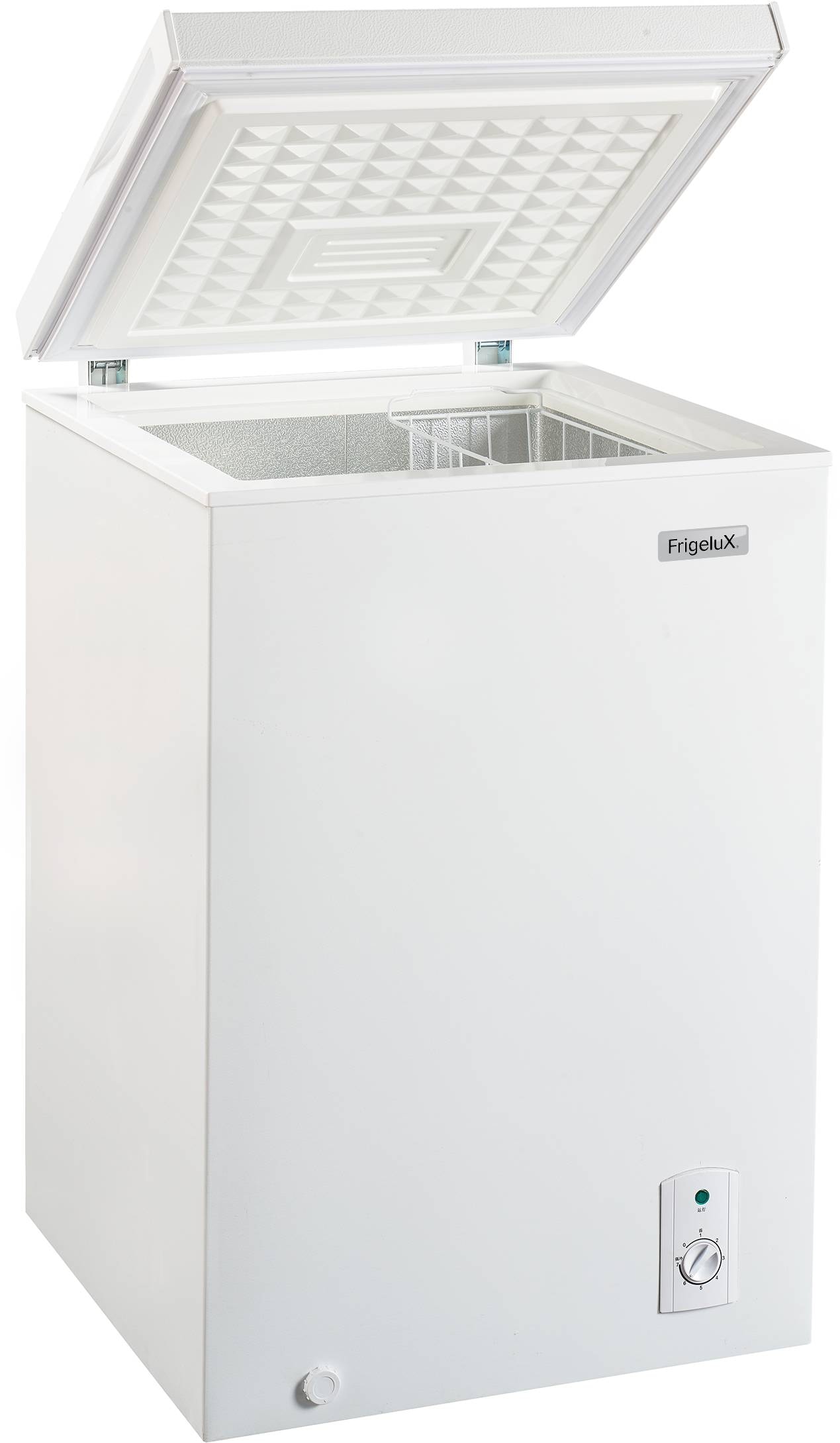 Congélateur coffre FRIGELUX , Froid Statique, 100L, Blanc - CCO100BE