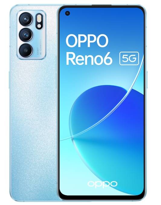 Smartphone OPPO - OPPO-RENO6-128G-BLEU Smartphone OPPO - OPPO-RENO6-128G-BLEU