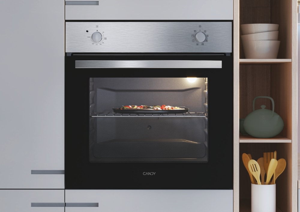 Four encastrable émail lisse CANDY 70L Inox - FIDCX100 Four encastrable émail lisse CANDY 70L Inox - FIDCX100